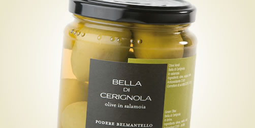 Olive Bella di Cerignola von Belmantello in Apulien