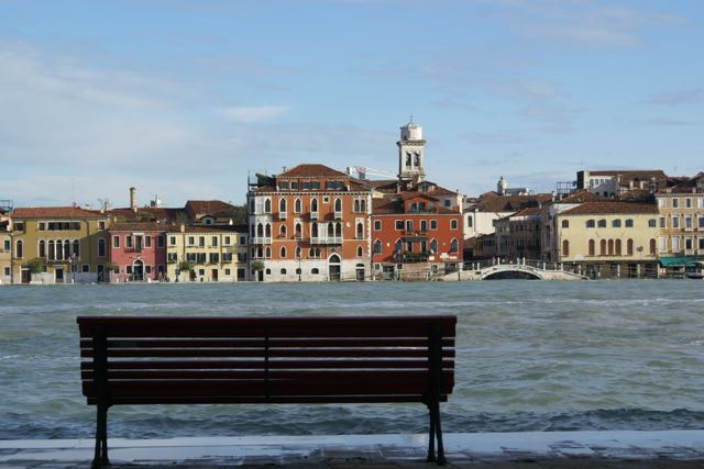 Venedig Blick auf Zattere