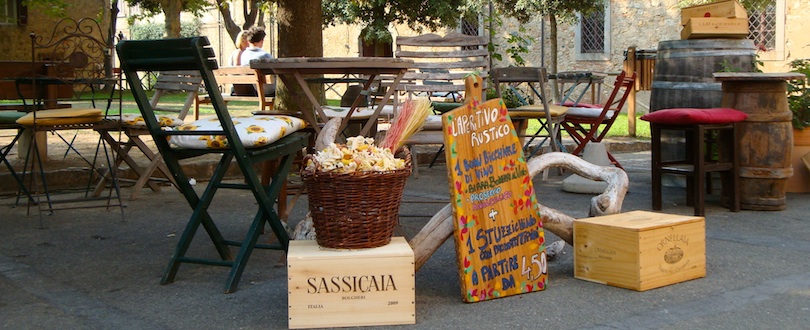 Bolgheri, der Sassicaia und der Aperitvo