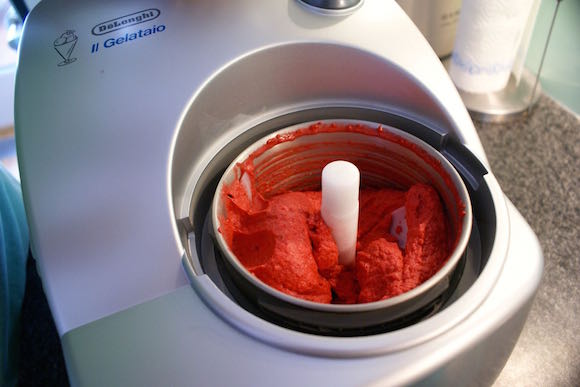 Test der Cremigkeit des Gelato 