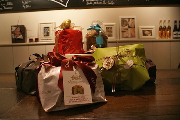 Panettone am Gabentisch