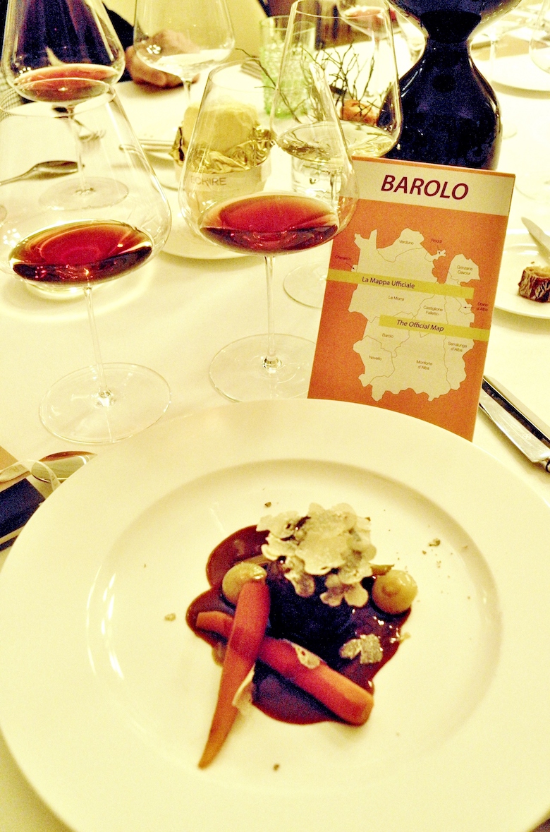 Verkostung Barolo mit Barolomenü Boroli 