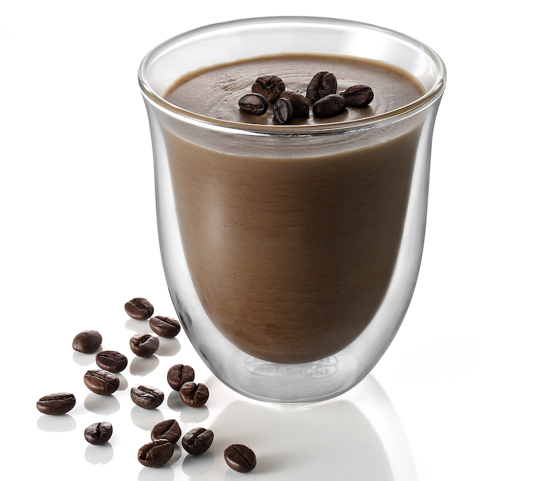 Sorbetto mit Espresso