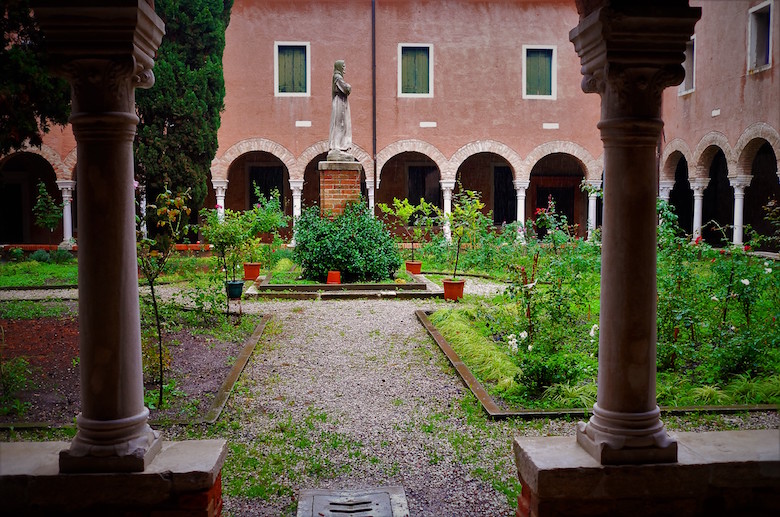 Wolfgang Salomon unterwegs in Venedig Castello Kloster San Francesco della Vigna