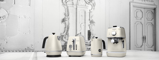 Distinta Serie Espressomaschine Toaster Wasserkocher De Longhi