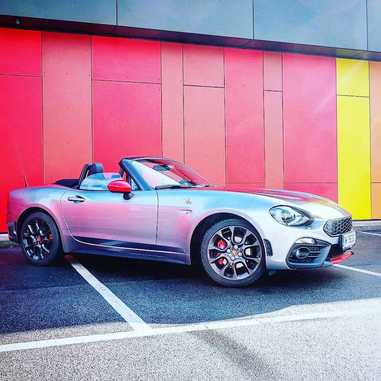 Testfahrt Abart 124 Spider Testfahrt Abart 124 Spider