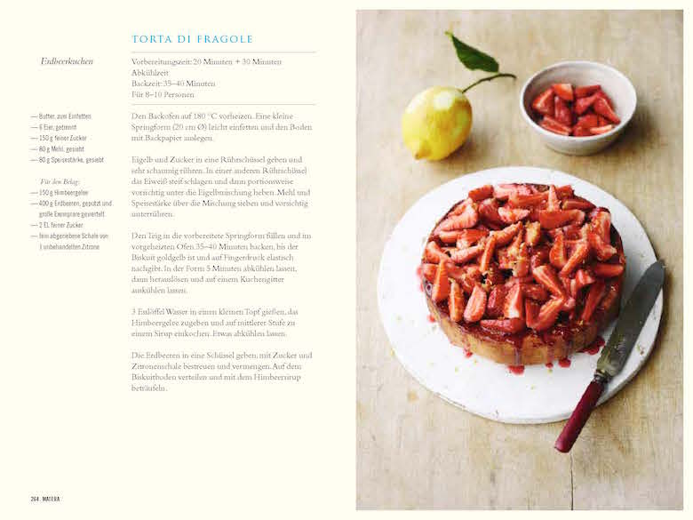 Apulien - Das Kochbuch: Torta di fragole