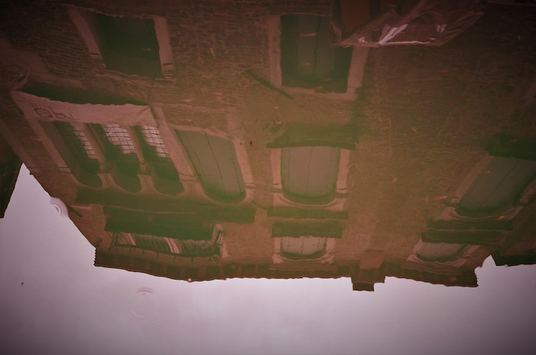 Wolfgang Salomon unterwegs in Venedig Spiegelung Aqua Alta in Castello Wolfgang Salomon unterwegs in Venedig Spiegelung Aqua Alta in Castello