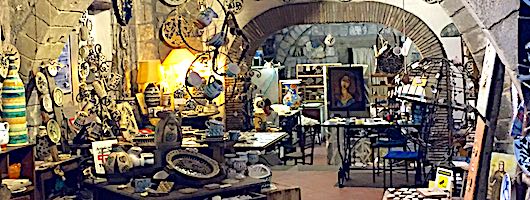 Viterbo Keramikwerkstatt in der Altstadt
